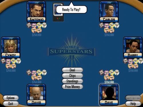 Poker Superstars II screenshot 1
