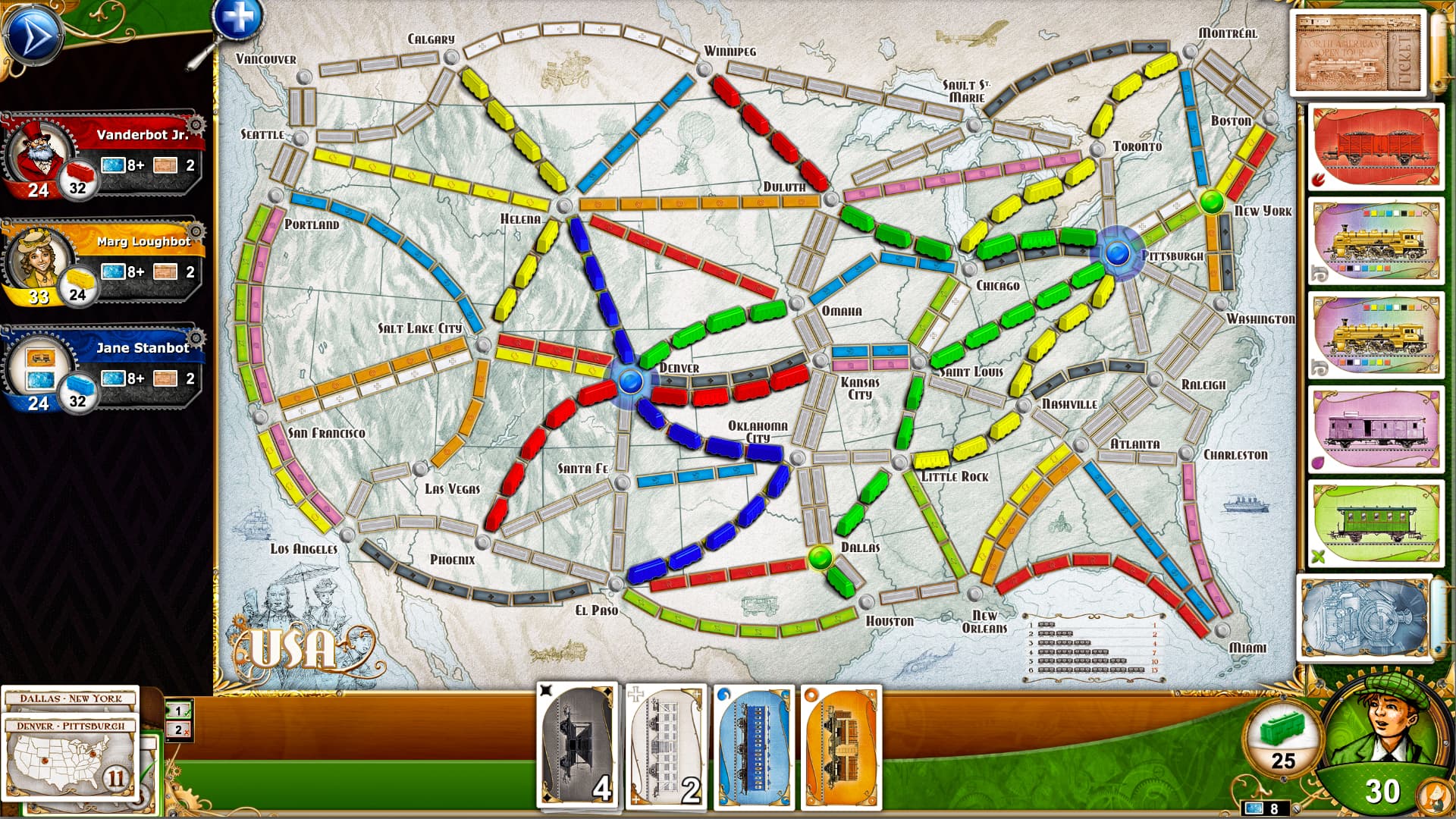 Ticket to Ride: Classic Edition screenshot 1