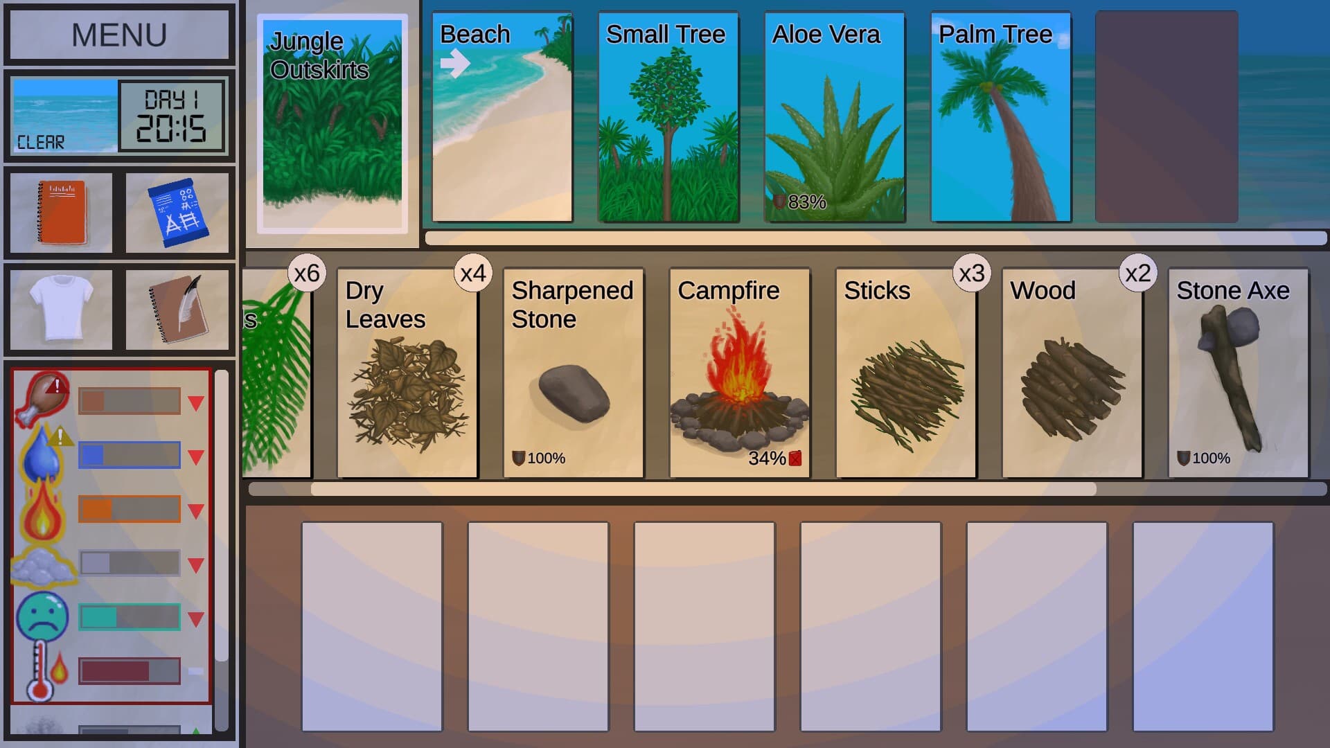Card Survival: Tropical Island screenshot 2