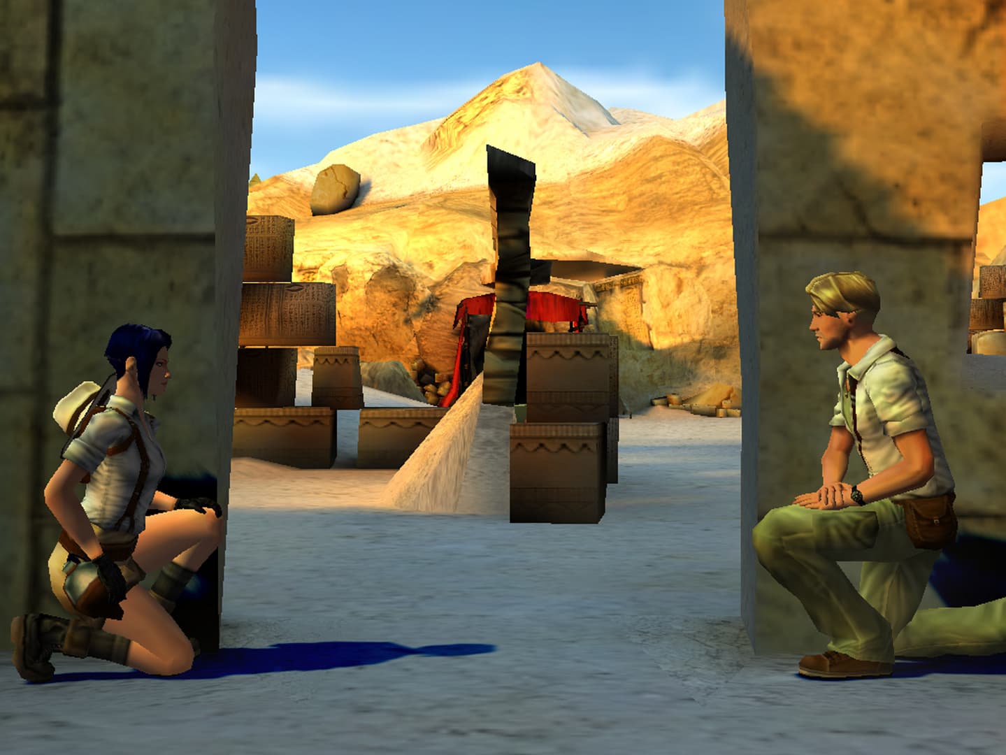 Broken Sword 3 - the Sleeping Dragon (2003) screenshot 2