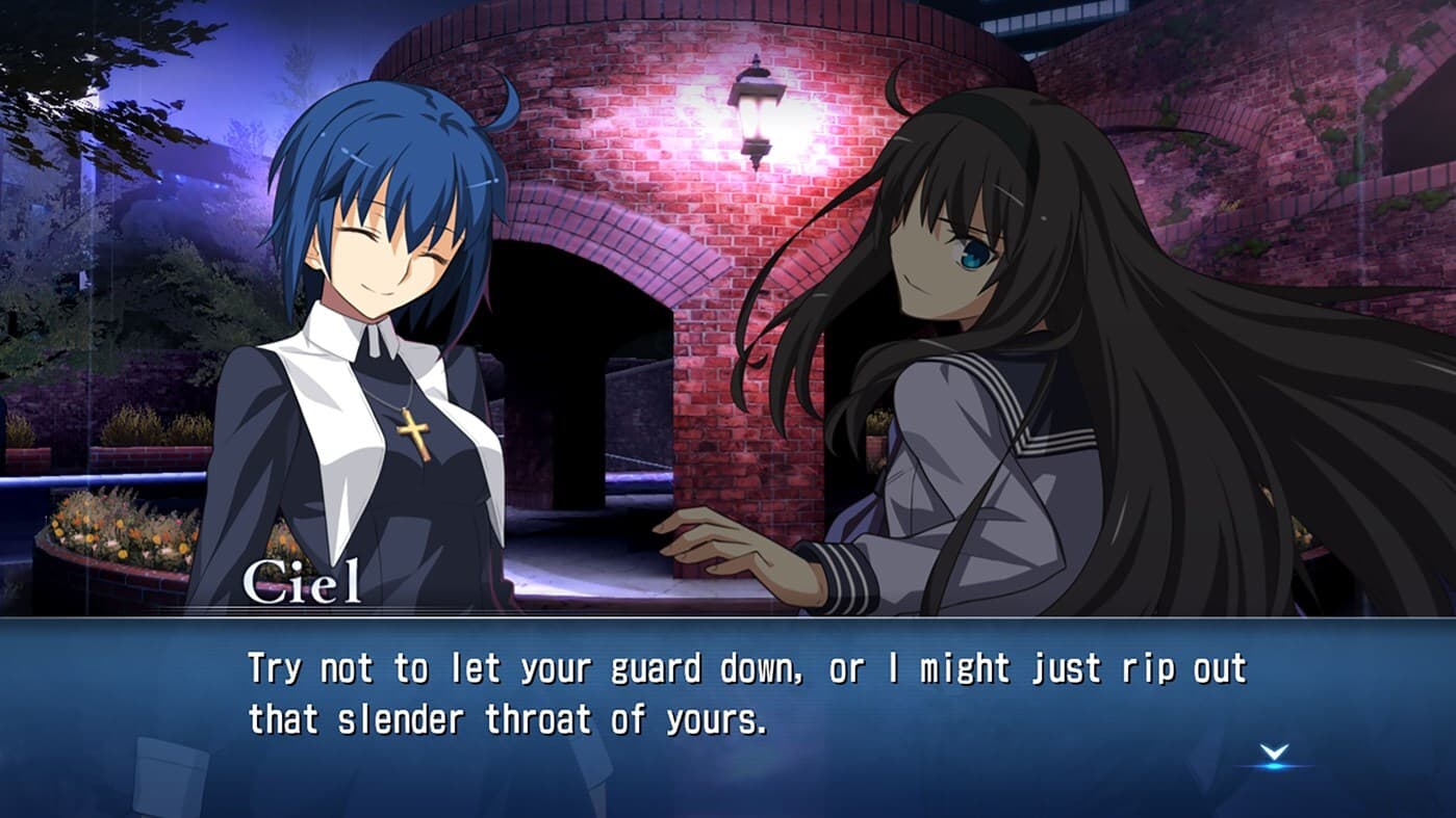 MELTY BLOOD: TYPE LUMINA - Neco-Arc Round Announcements screenshot 5