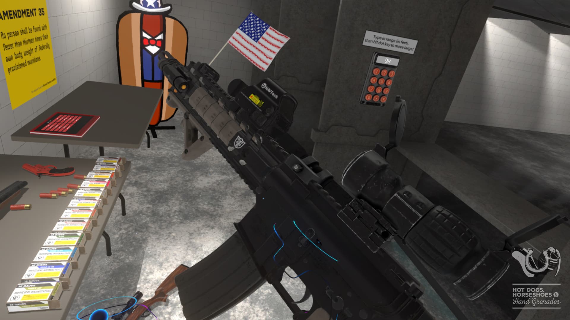 Hot Dogs, Horseshoes & Hand Grenades screenshot 1