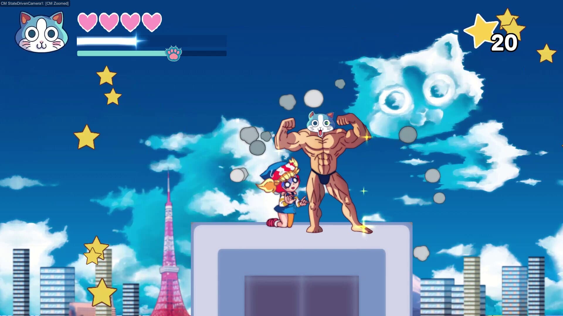 KinnikuNeko: SUPER MUSCLE CAT screenshot 2