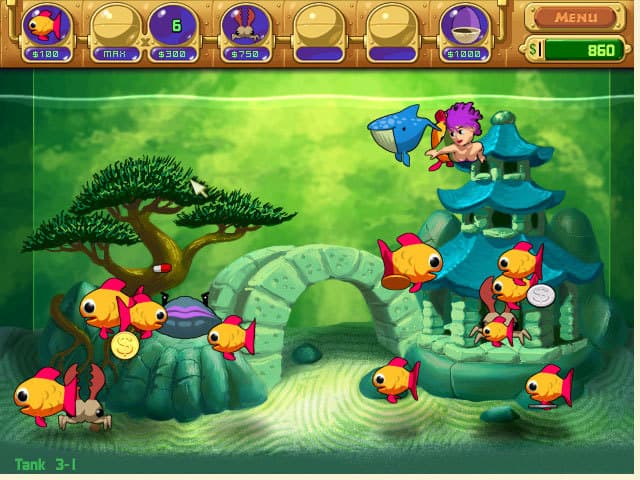 Insaniquarium Deluxe screenshot 4