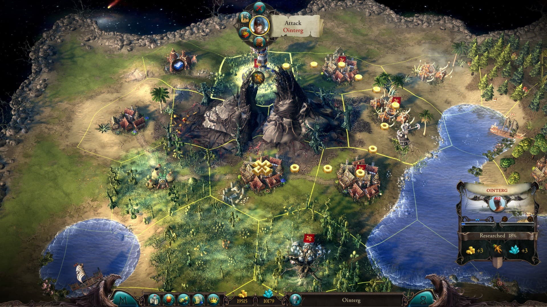 Eador. Masters of the Broken World screenshot 1