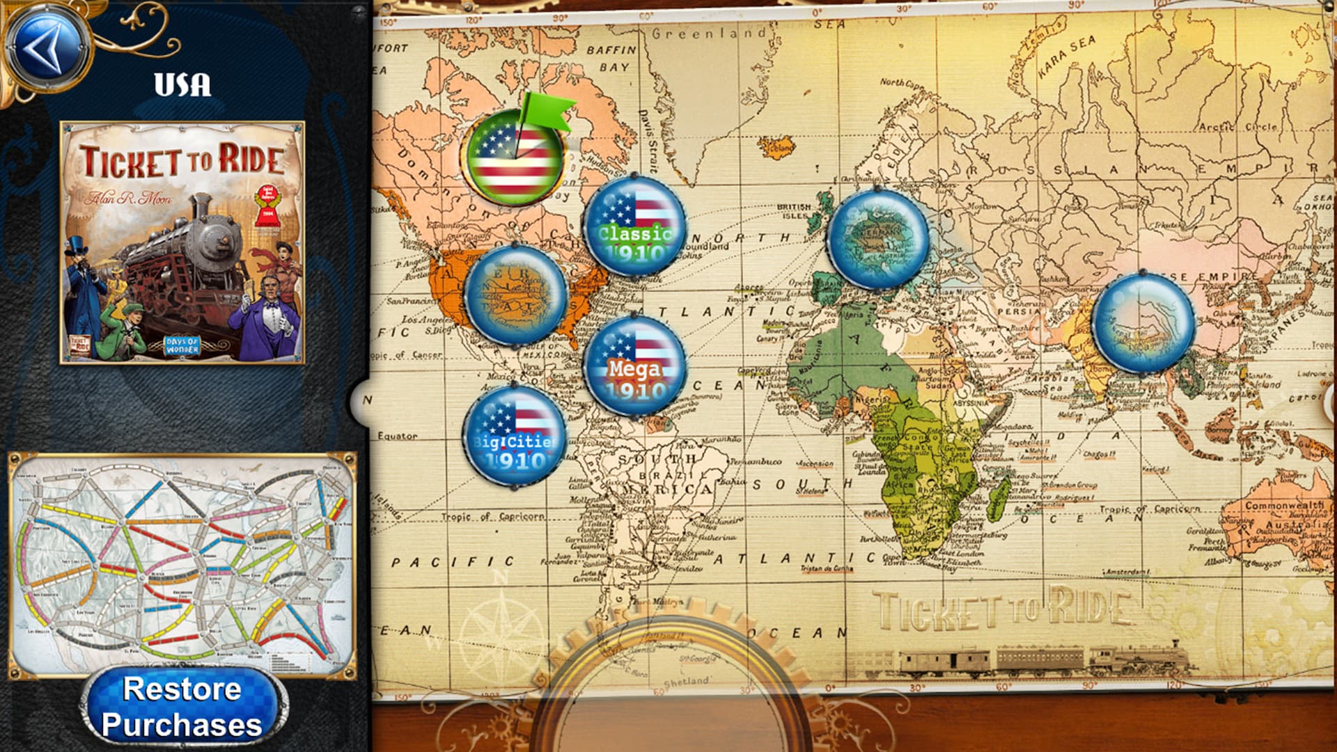 Ticket to Ride: Classic Edition screenshot 3