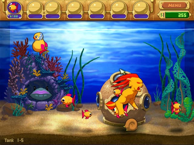 Insaniquarium Deluxe screenshot 1