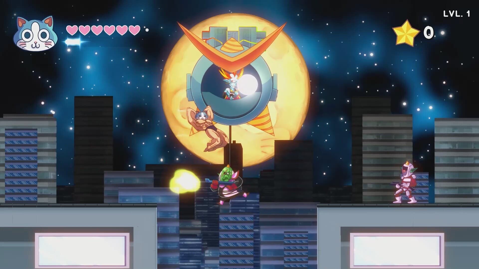 KinnikuNeko: SUPER MUSCLE CAT screenshot 3
