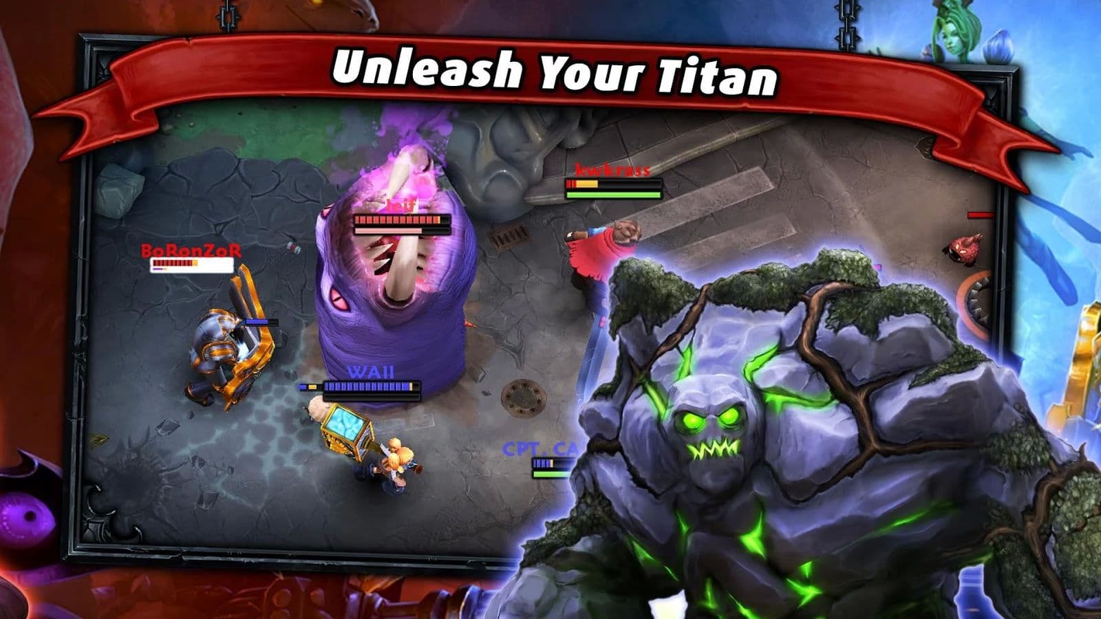 Heroes of SoulCraft - Arcade MOBA screenshot 3