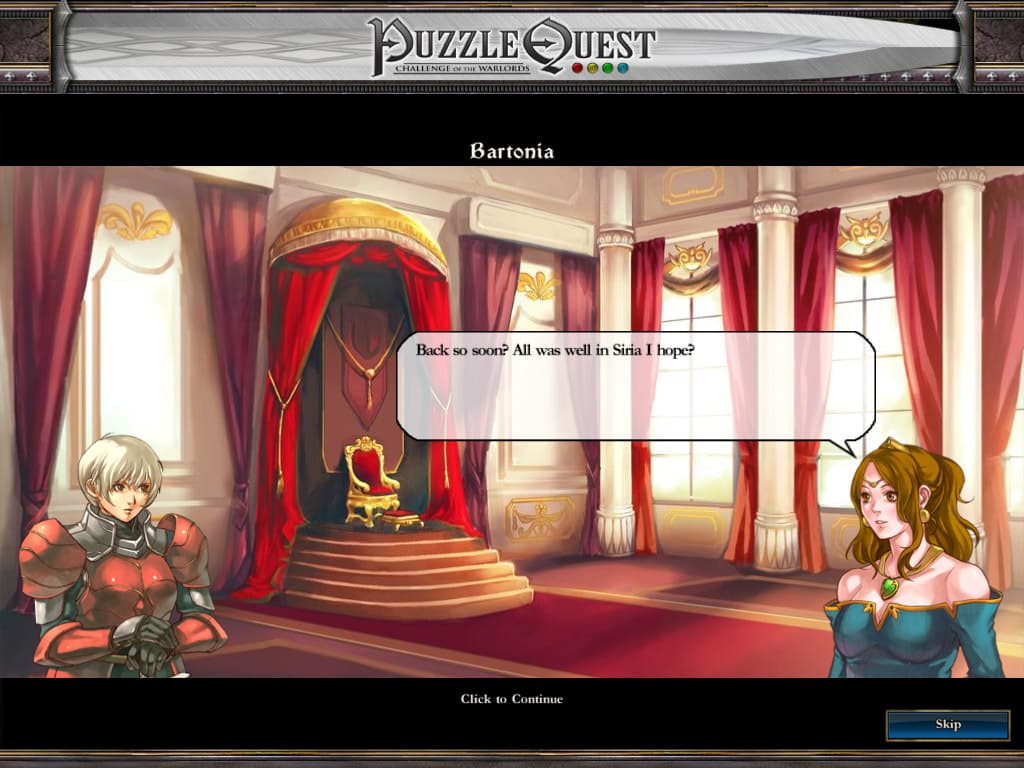 PuzzleQuest: Challenge of the Warlords screenshot 2