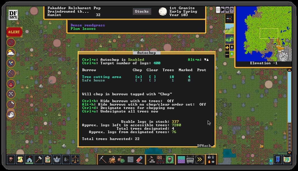 DFHack - Dwarf Fortress Modding Engine screenshot 4
