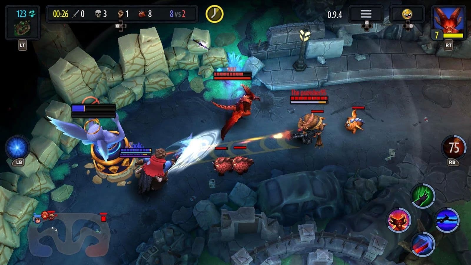 Heroes of SoulCraft - Arcade MOBA screenshot 5