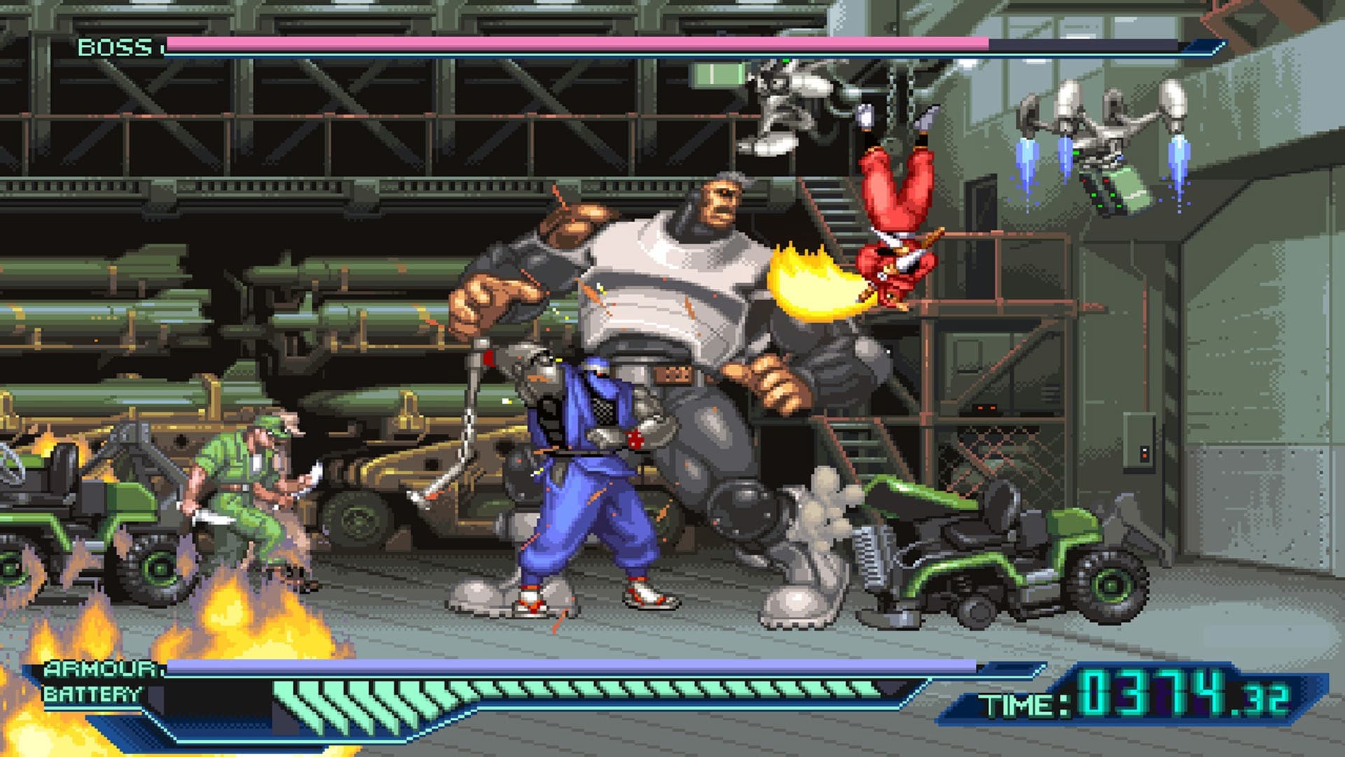 The Ninja Saviors: Return of the Warriors screenshot 2