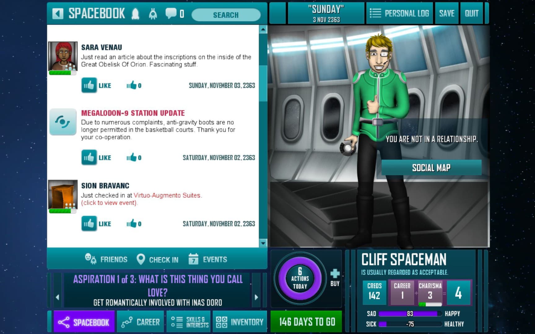 Redshirt screenshot 2