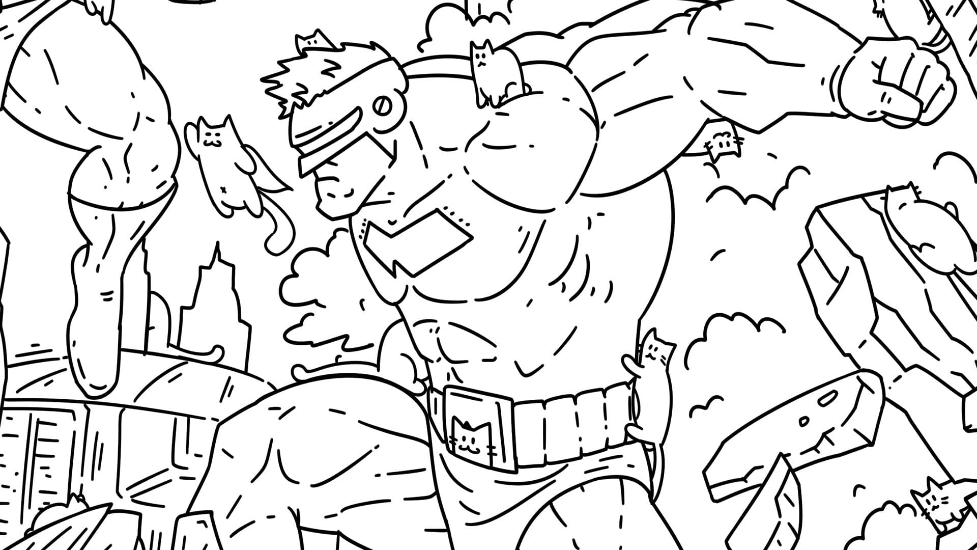 Superhero Cats screenshot 4