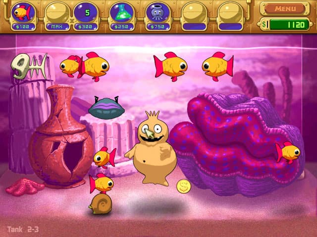 Insaniquarium Deluxe screenshot 2