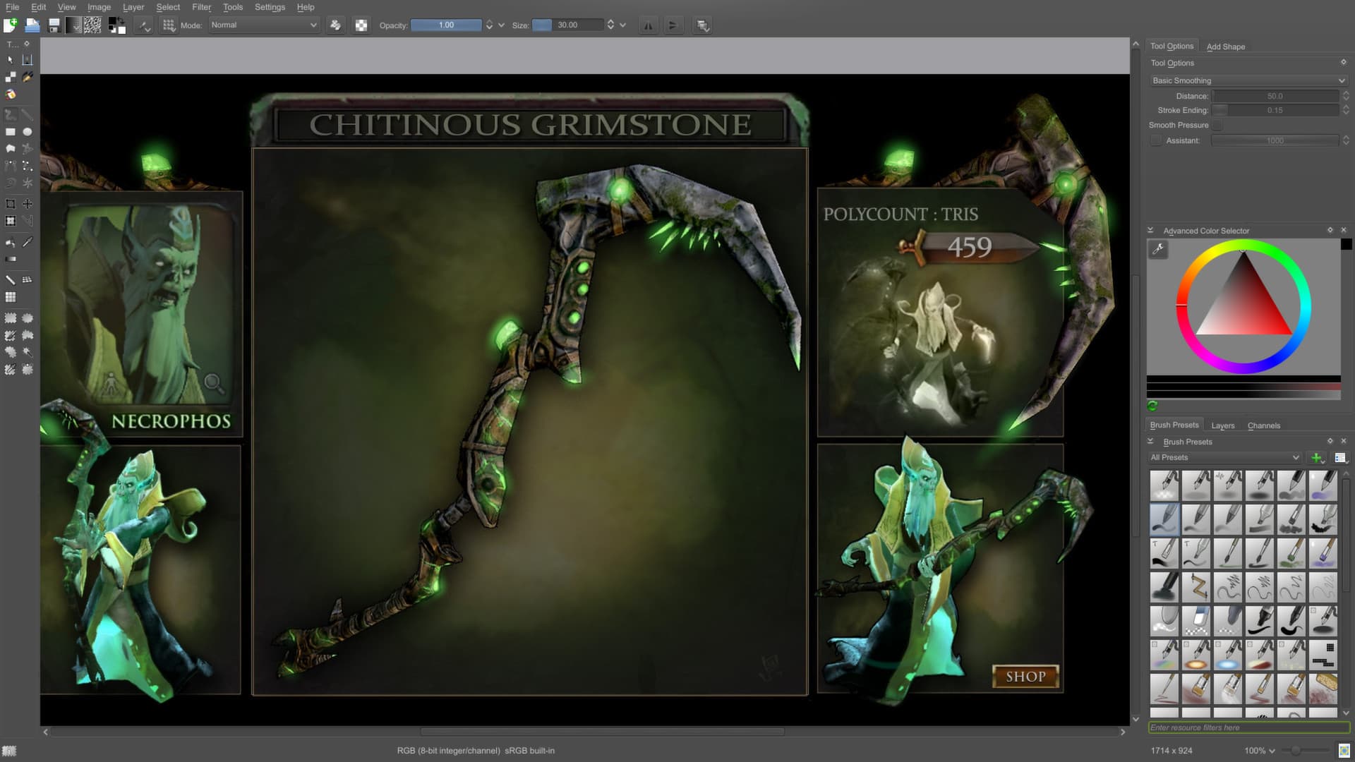 Krita screenshot 4