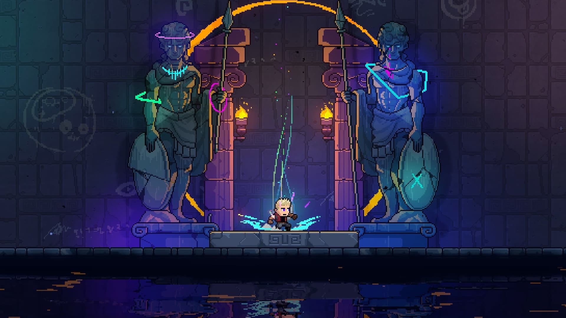 Neon Curves Racing screenshot 1