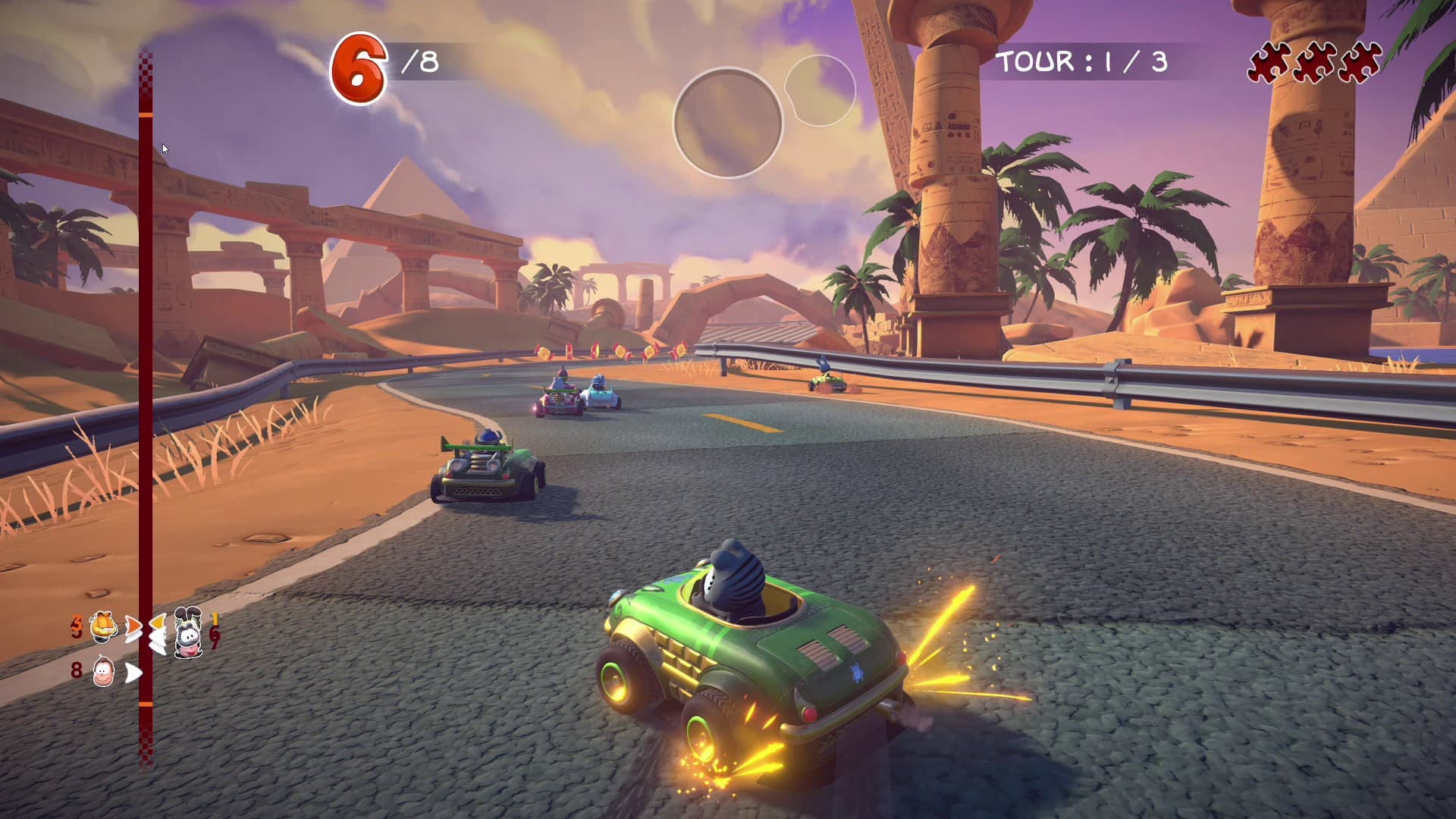 Garfield Kart - Furious Racing screenshot 2