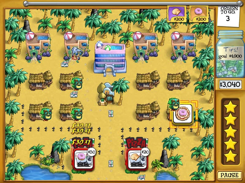 Pizza Frenzy Deluxe screenshot 1