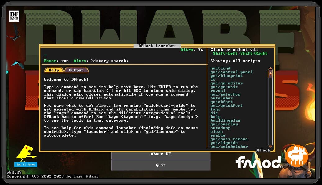 DFHack - Dwarf Fortress Modding Engine screenshot 1