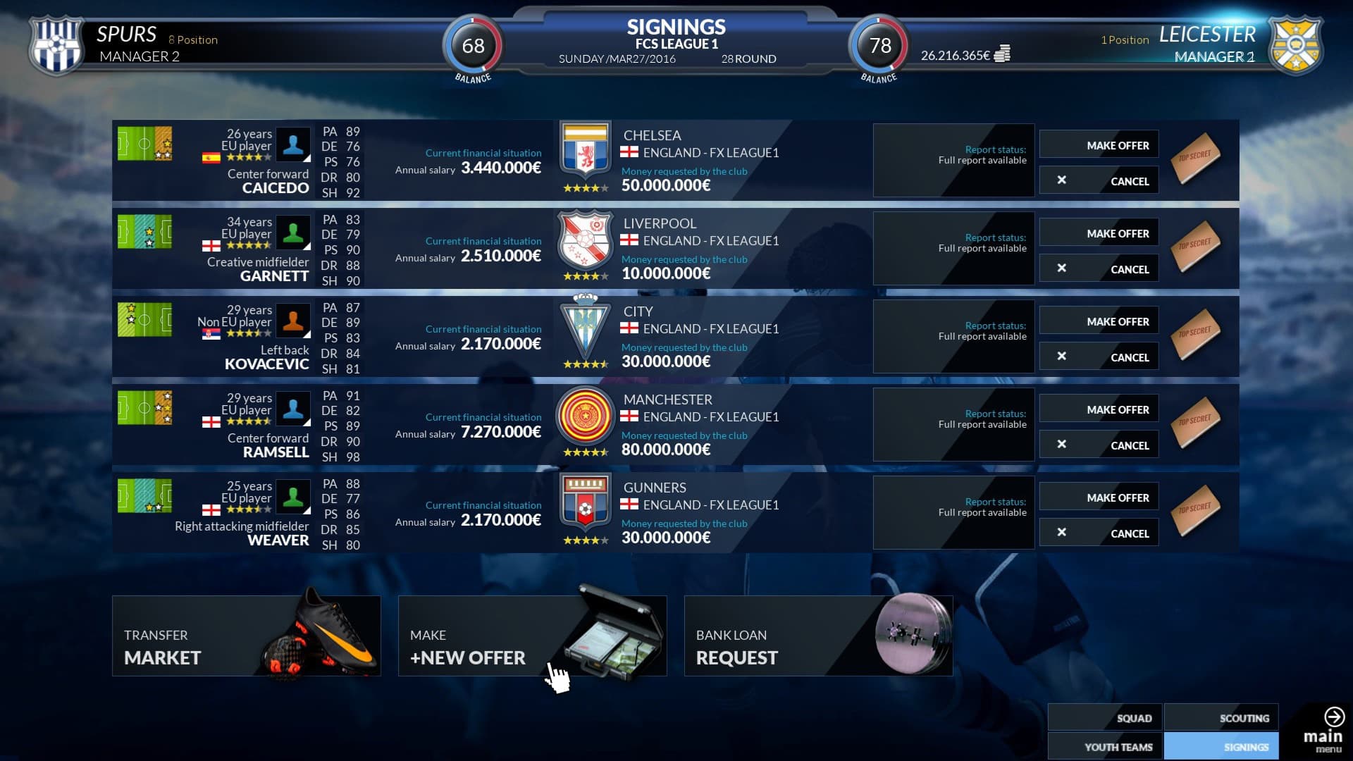 Football Club Simulator - FCS #21 screenshot 3