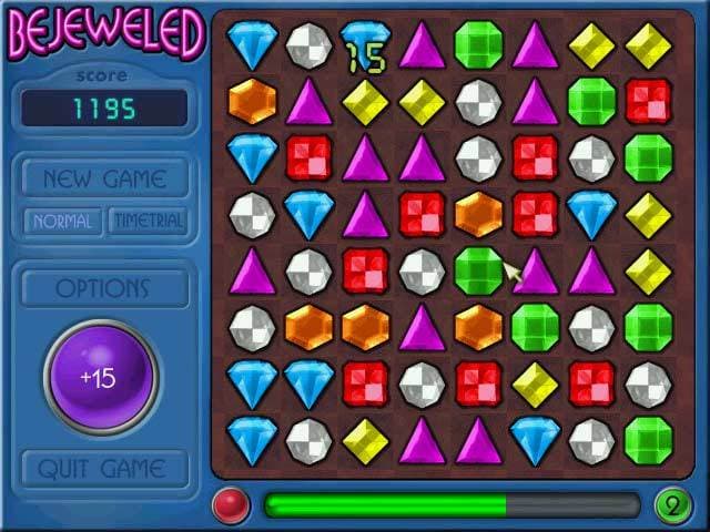 Bejeweled Deluxe screenshot 1