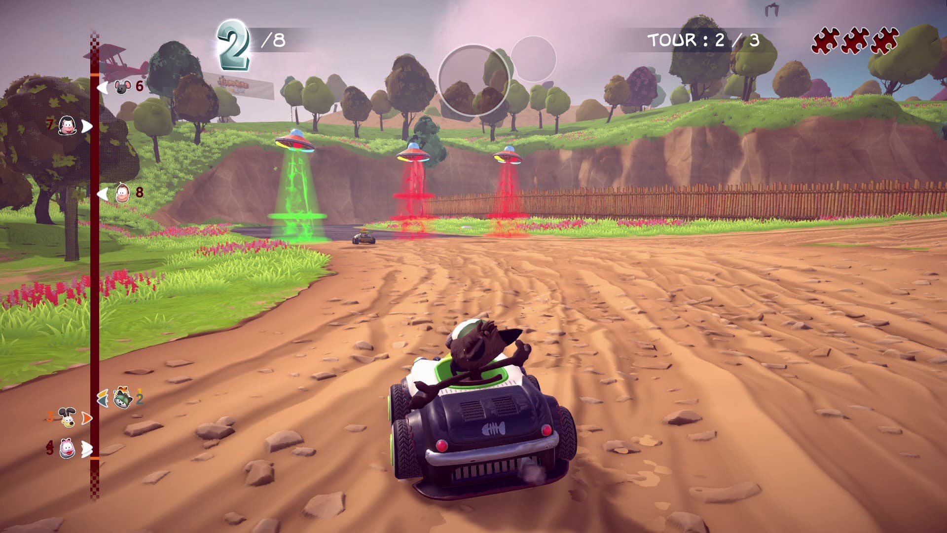 Garfield Kart - Furious Racing screenshot 1