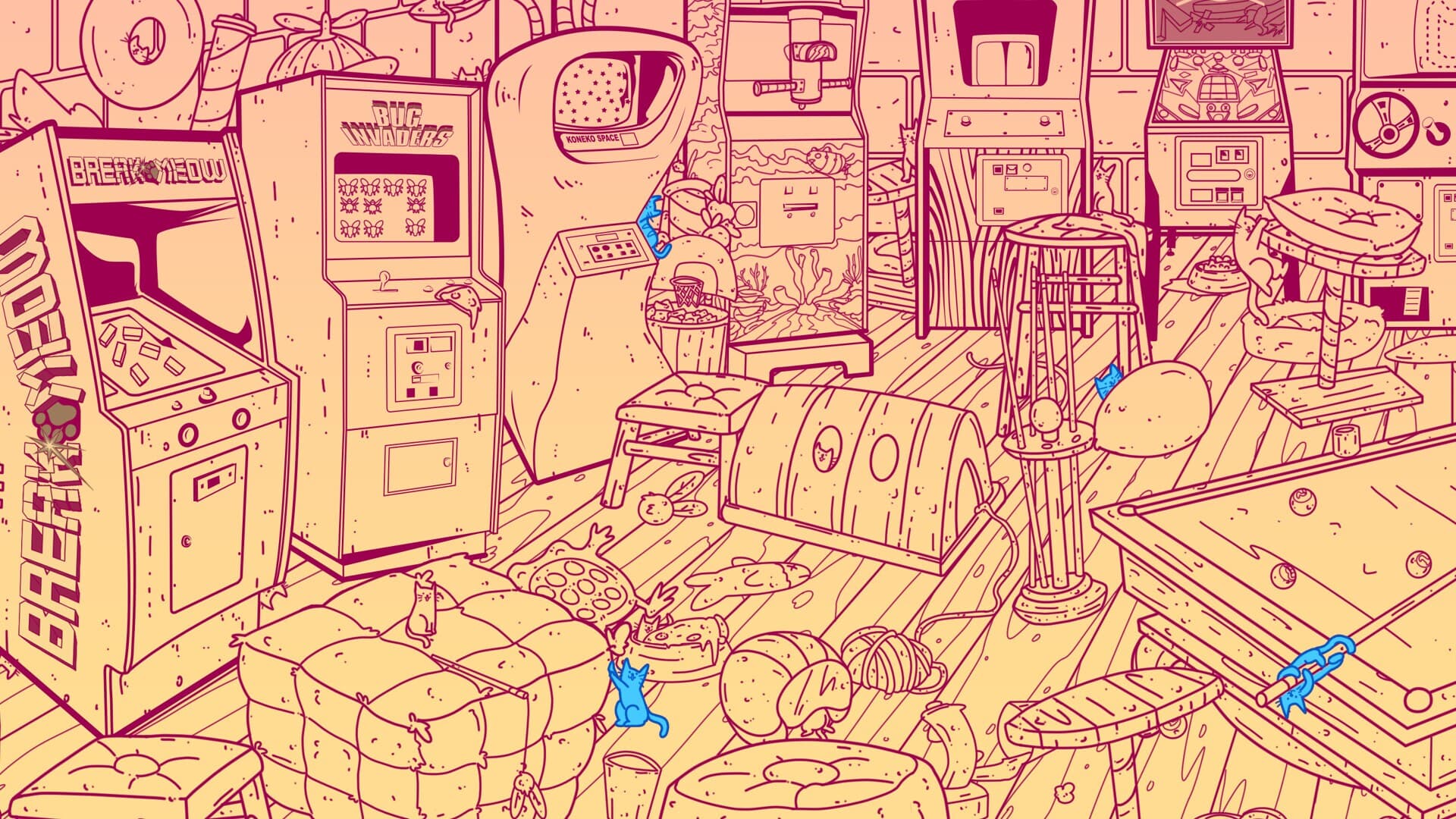 An Arcade Full of Cats screenshot 1