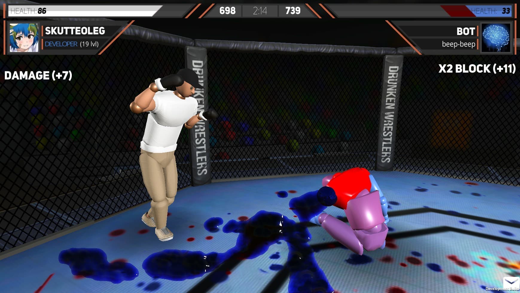 Drunken Wrestlers 2 screenshot 2