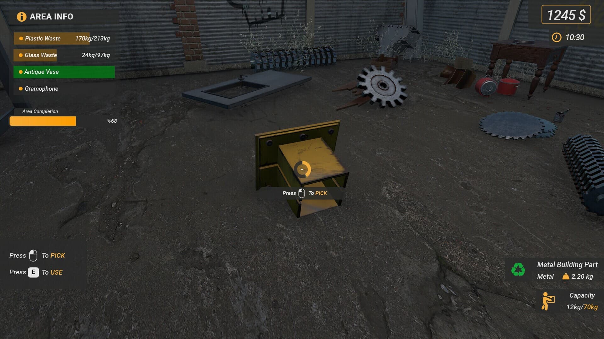 Recycling Center Simulator: Prologue screenshot 4