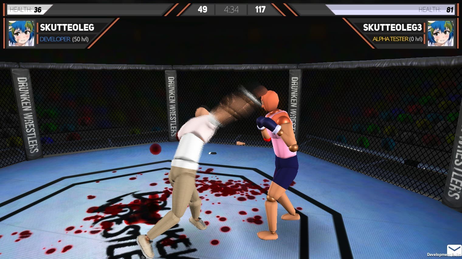 Drunken Wrestlers 2 screenshot 1