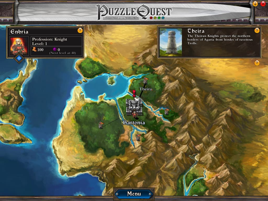 PuzzleQuest: Challenge of the Warlords screenshot 3