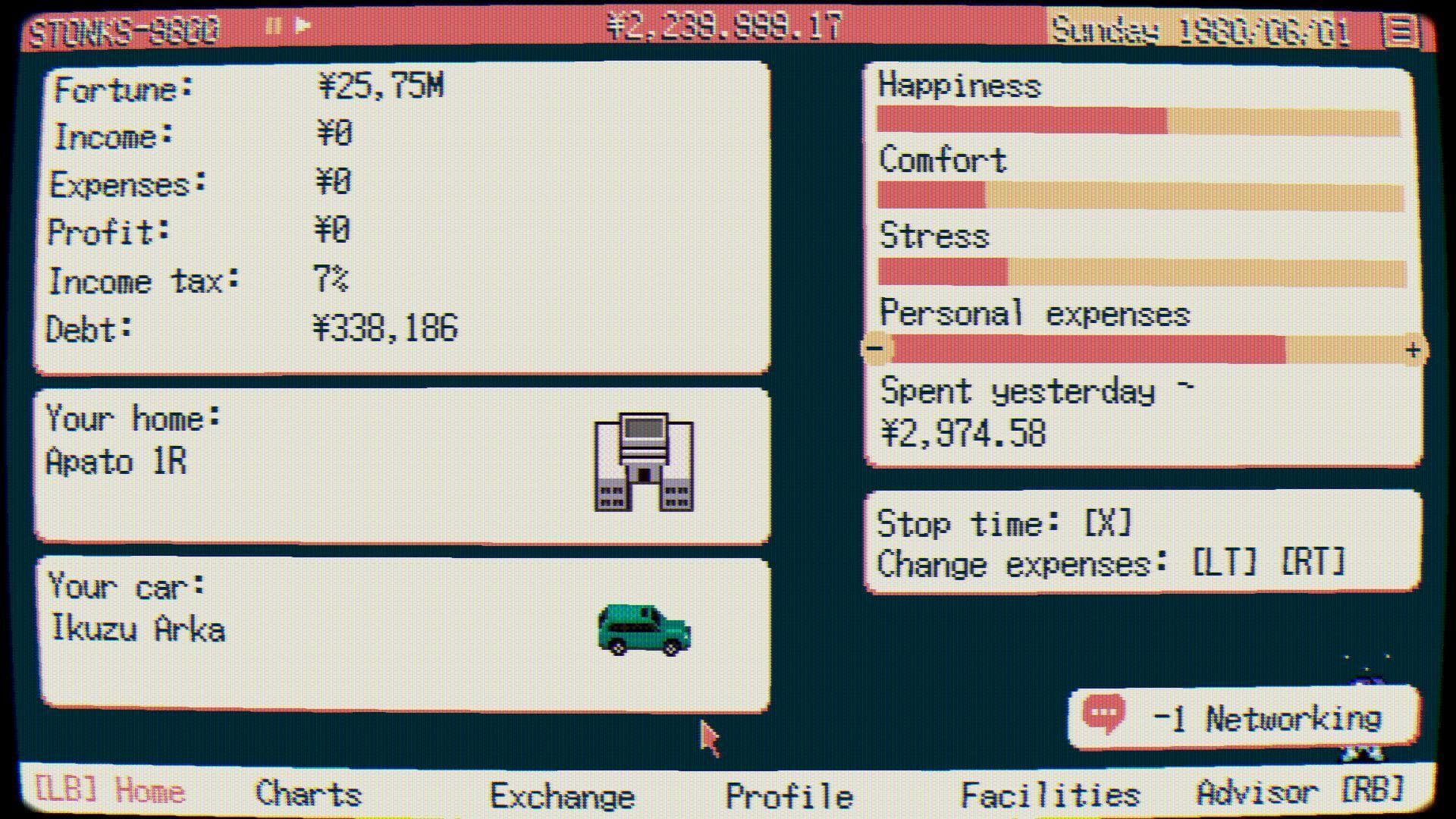 STONKS-9800: Stock Market Simulator screenshot 4