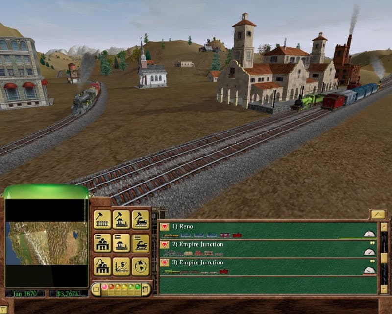 Railroad Tycoon 3 screenshot 2