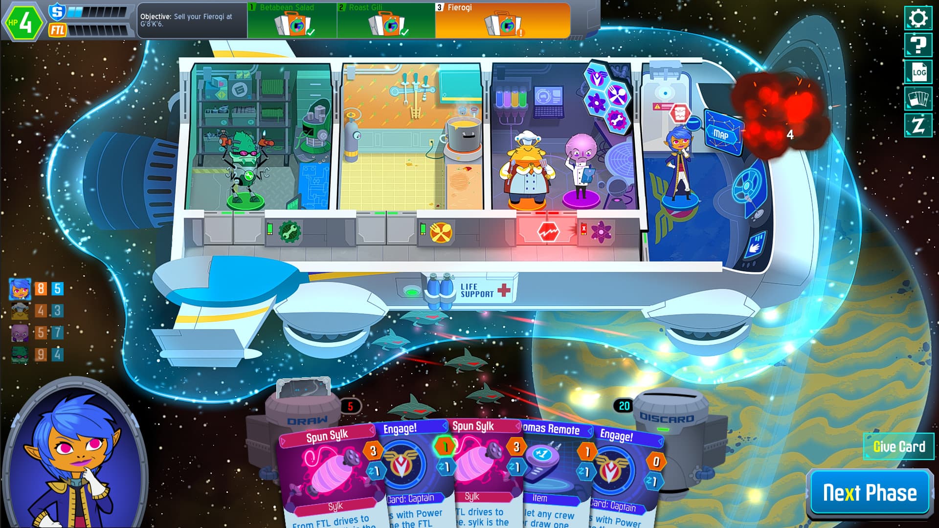 Space Food Truck screenshot 1