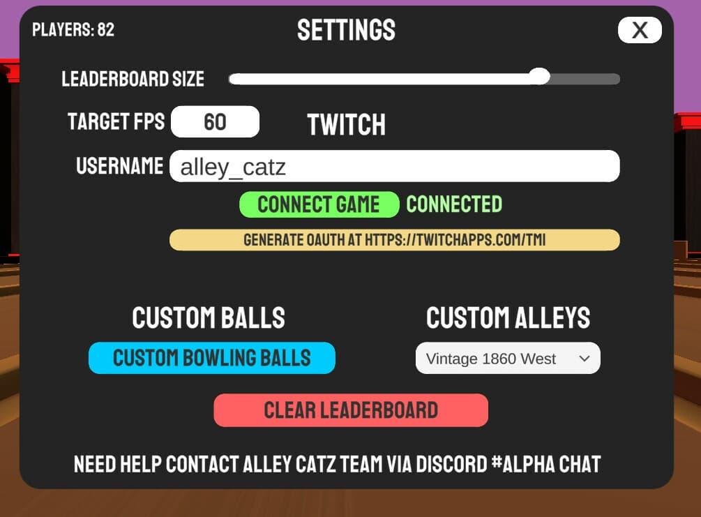 Alley Catz Bowling screenshot 1