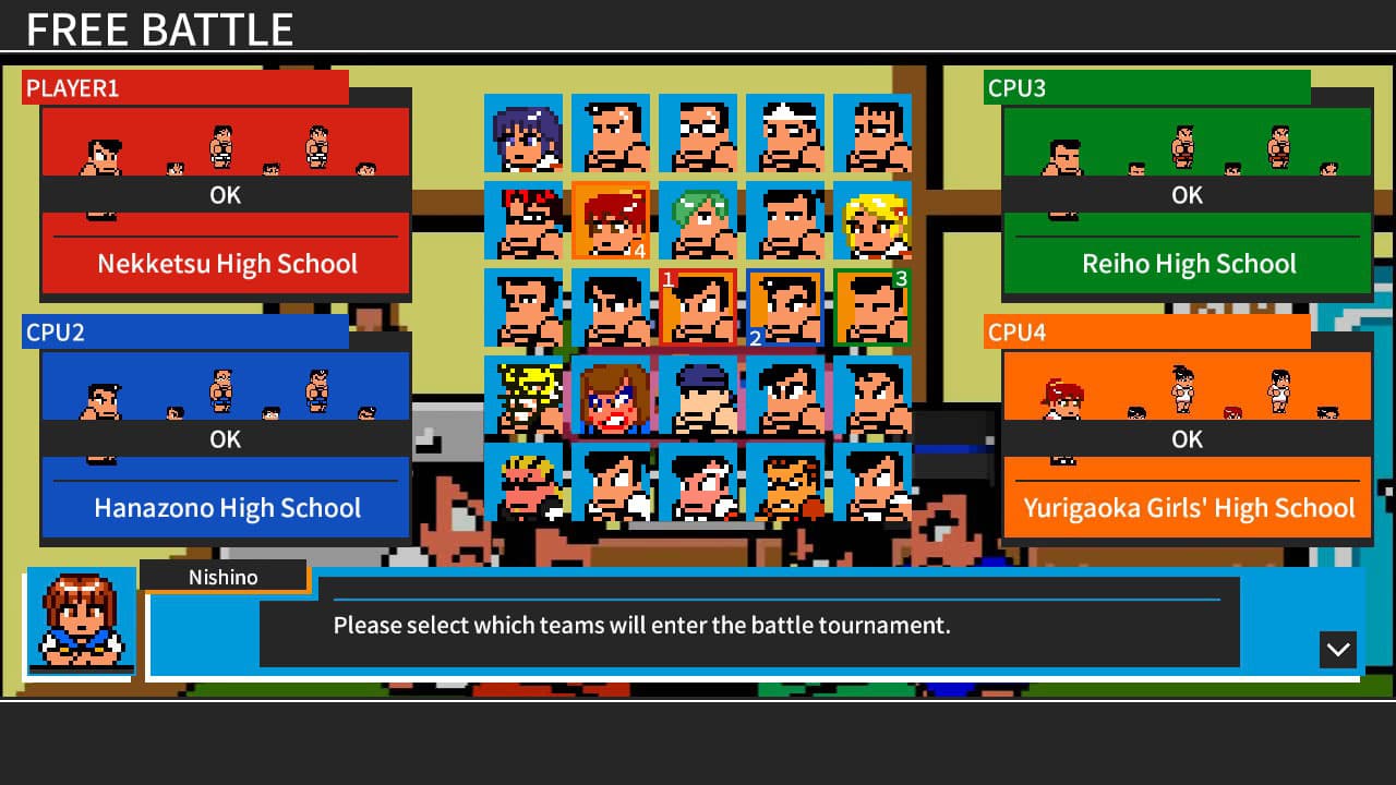 River City Melee : Battle Royal Special screenshot 3