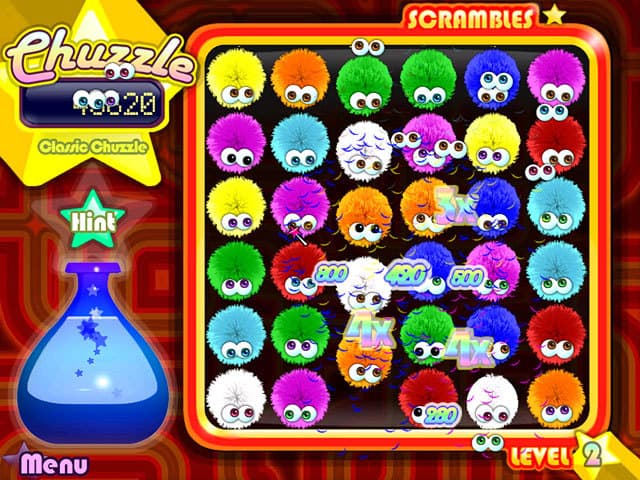 Chuzzle Deluxe screenshot 1