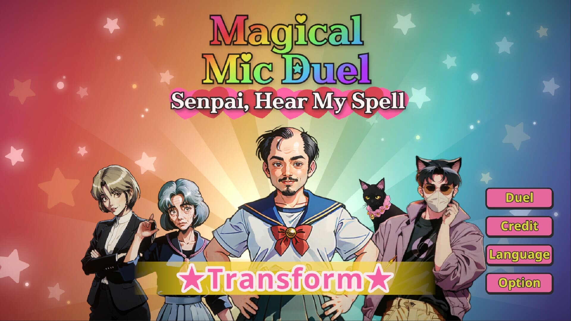 Magical Mic Duel: Senpai, Hear My Spell screenshot 1