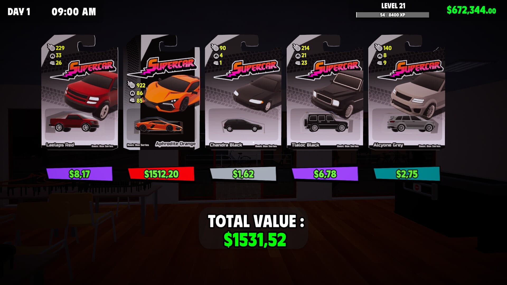 Supercar Collection Simulator: Prologue screenshot 1