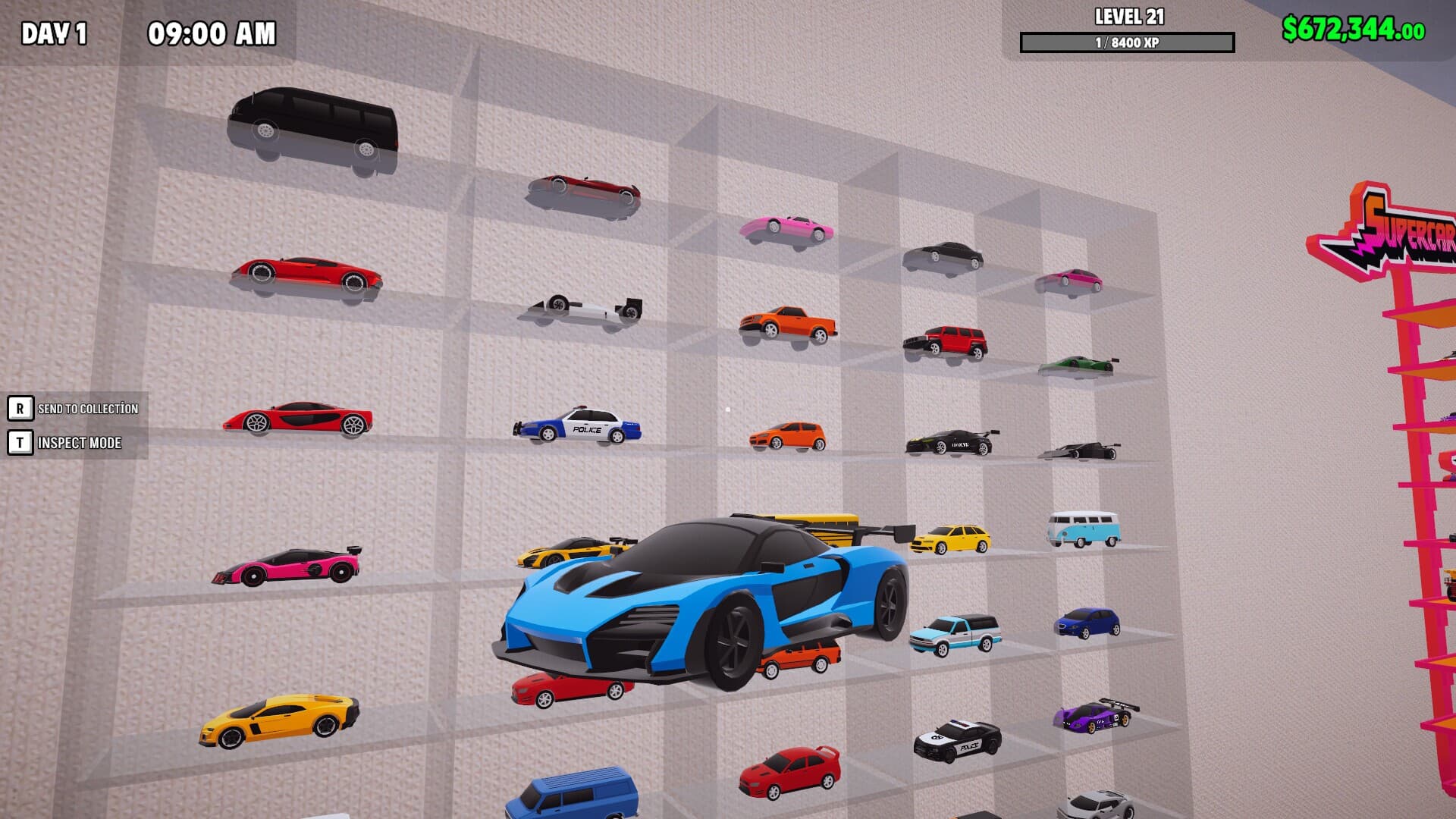 Supercar Collection Simulator: Prologue screenshot 5