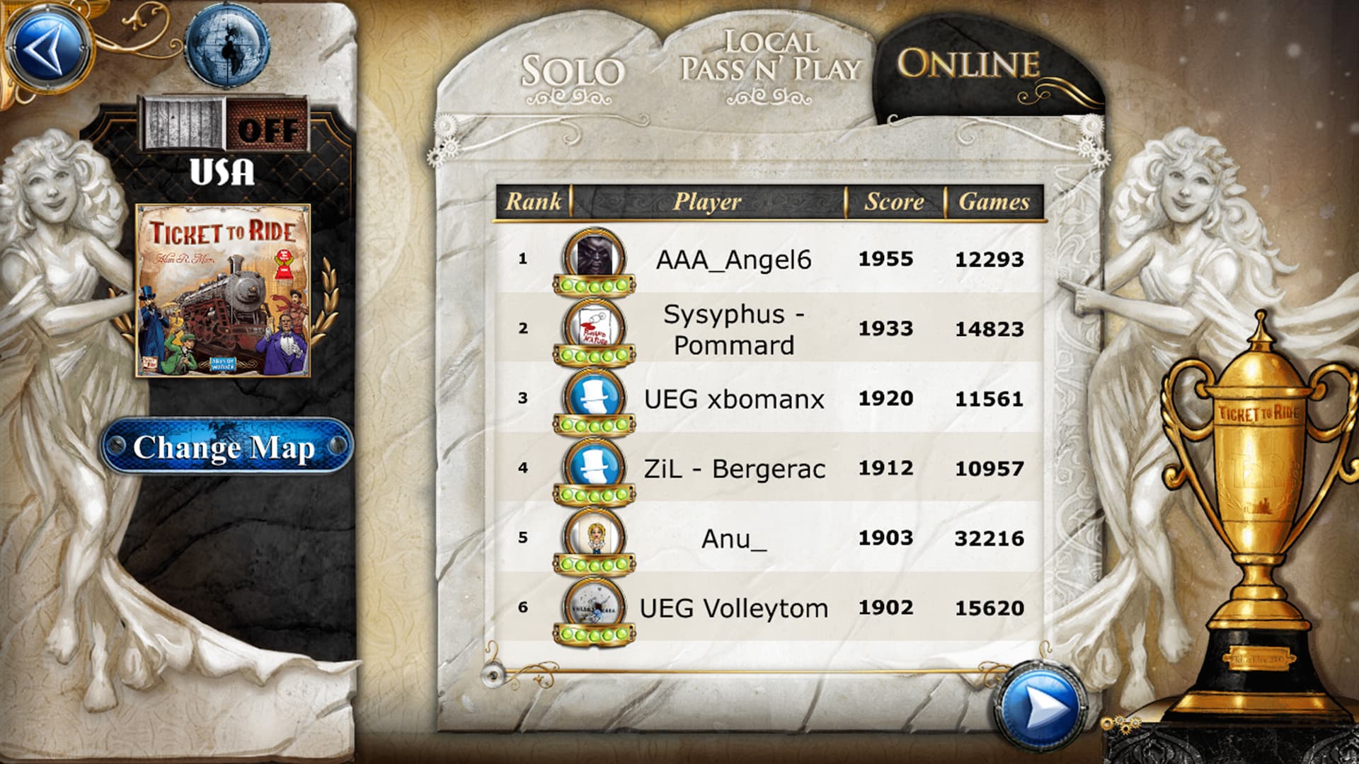 Ticket to Ride: Classic Edition screenshot 2