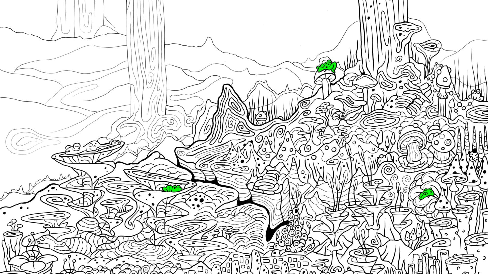 100 hidden frogs screenshot 4