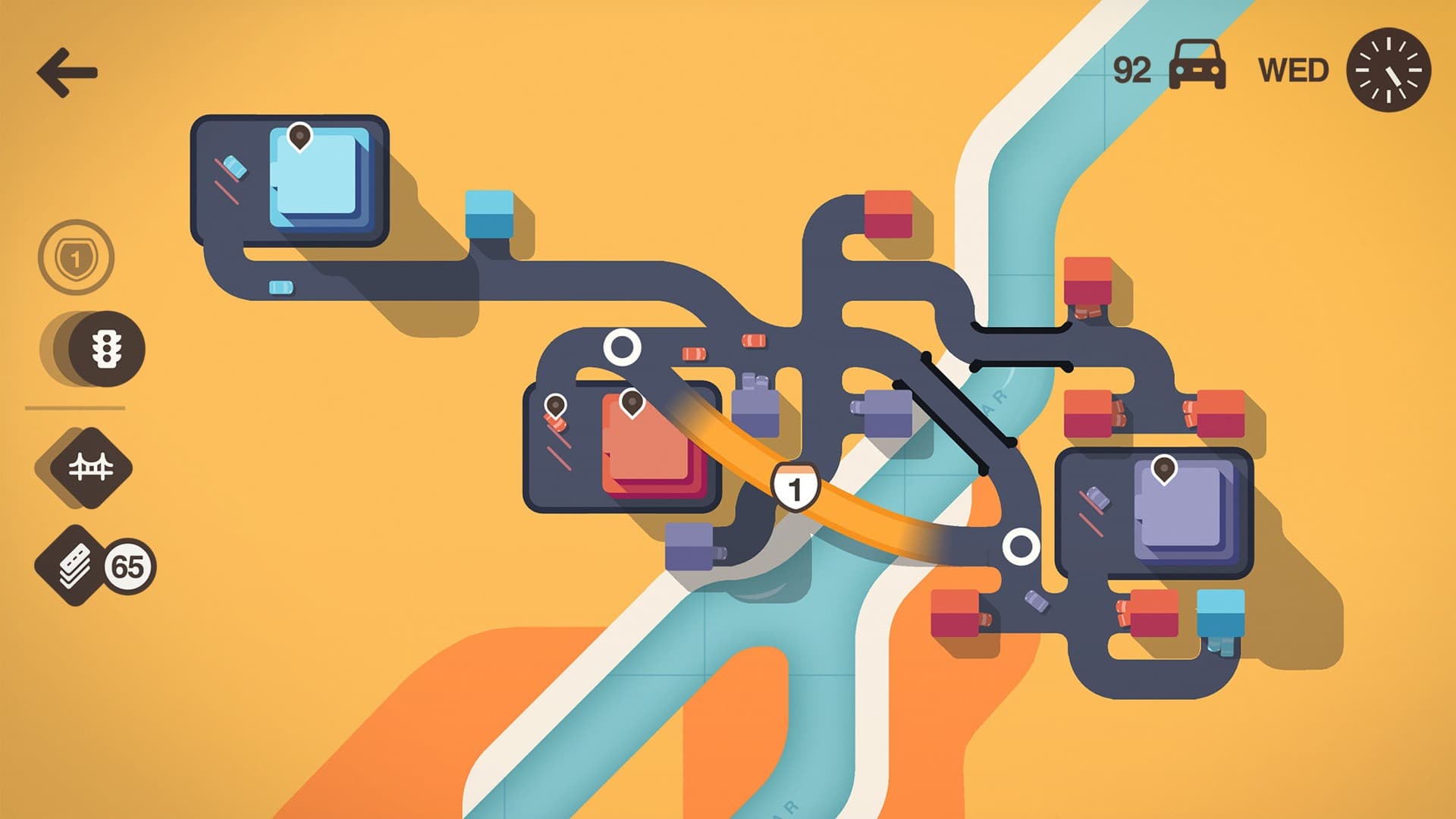 Mini Motorways screenshot 3
