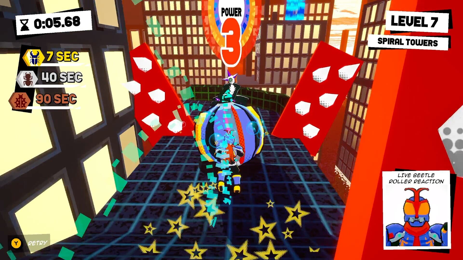 GO! GO! Beetle Roller! screenshot 1