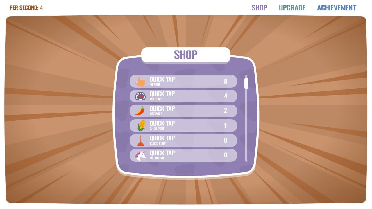 Poop Clicker screenshot 2