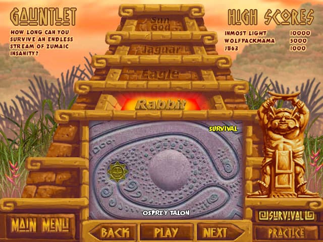 Zuma Deluxe screenshot 4