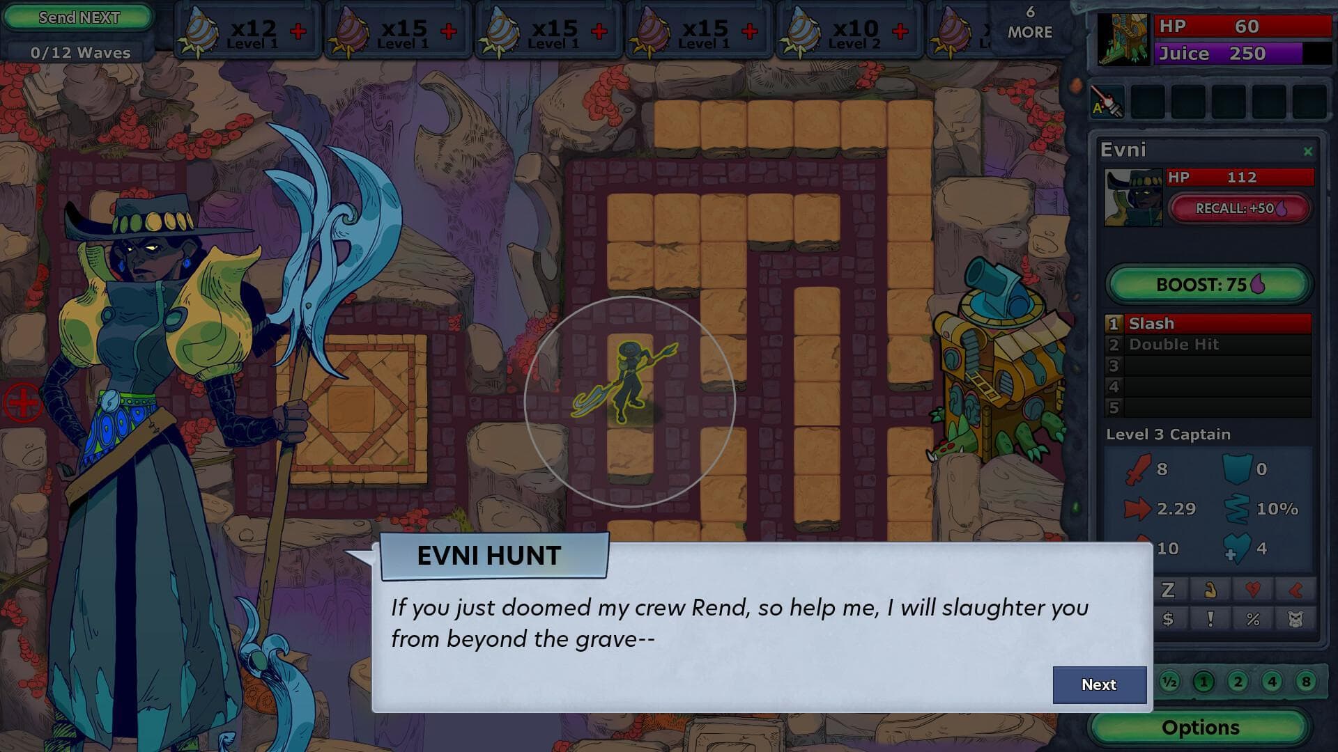 Defender's Quest 2: Mists of Ruin screenshot 1