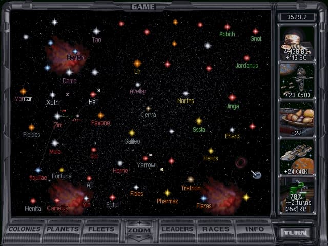Master of Orion 2 screenshot 1